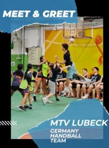 MTV Lubeck Handball Team Germany India Tour